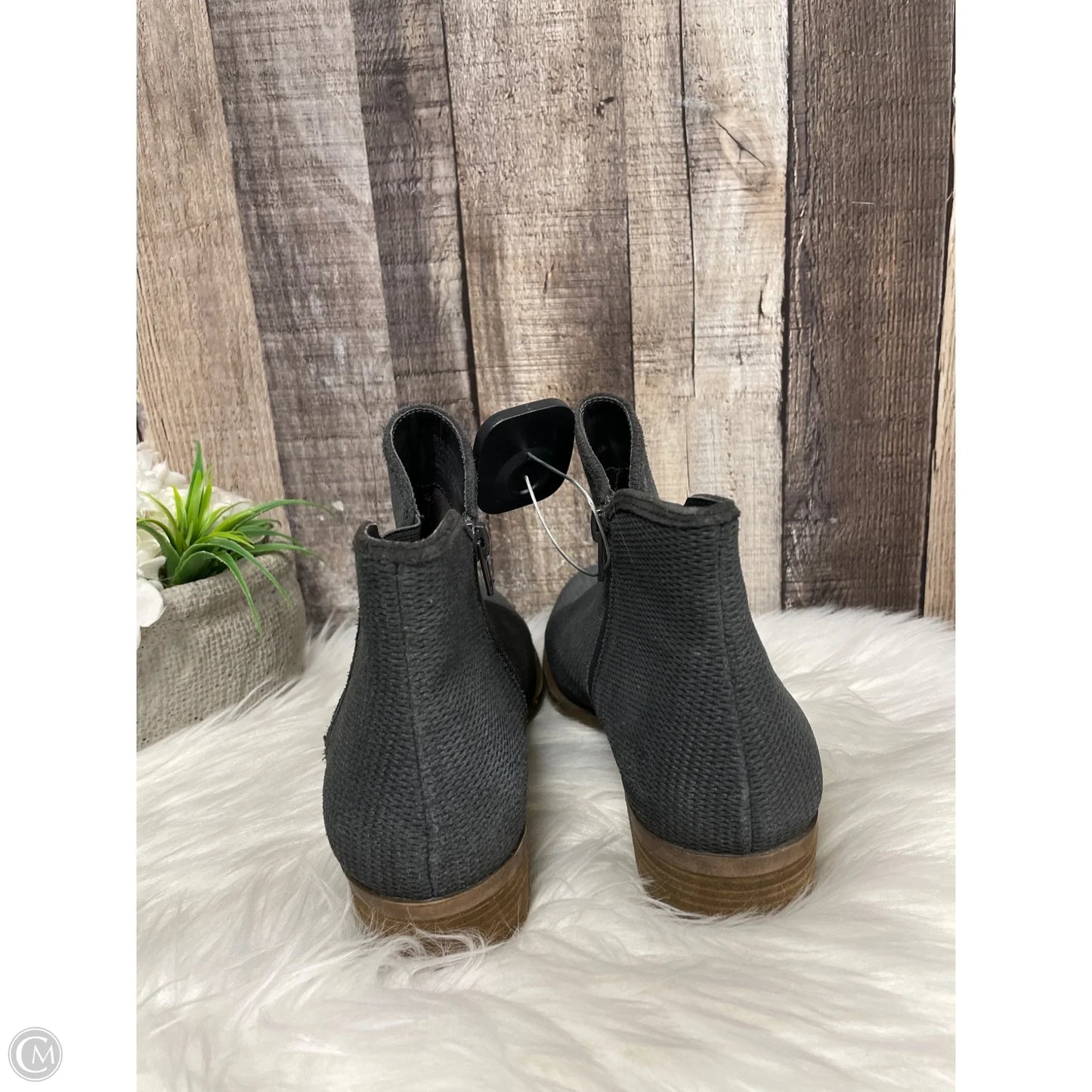 Boots Ankle Heels By Kensie In Grey, Size: 9