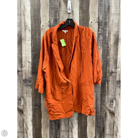 Blazer By Maurices In Orange, Size: 2x