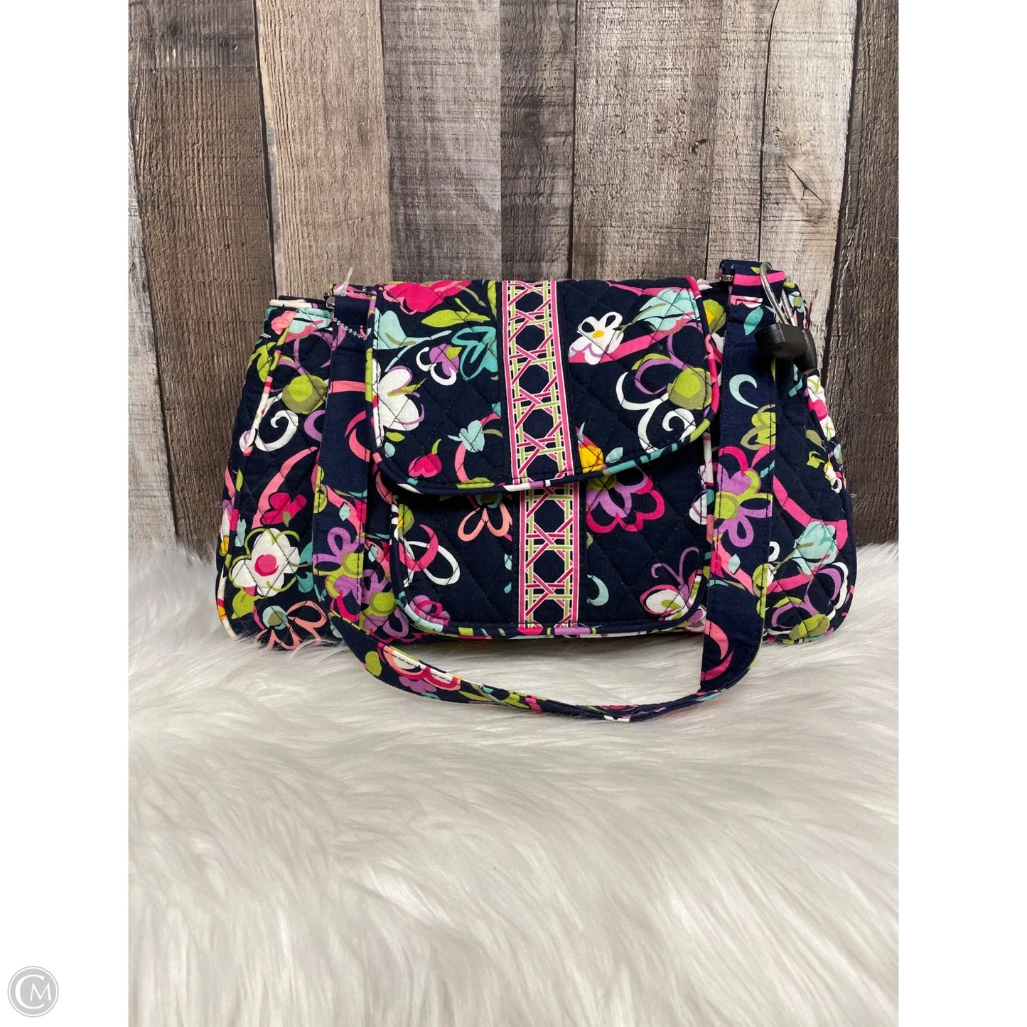 Handbag By Vera Bradley, Size: Medium