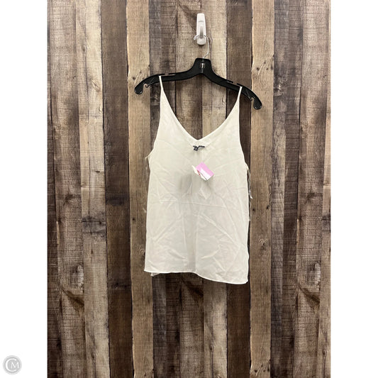Top Sleeveless By Cme In White, Size: M
