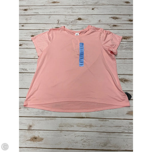 Top Short Sleeve Basic By Members Mark In Pink, Size: L