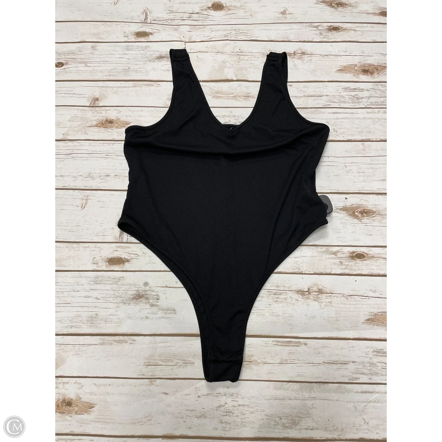 Top Sleeveless Basic By Shein In Black, Size: 1x