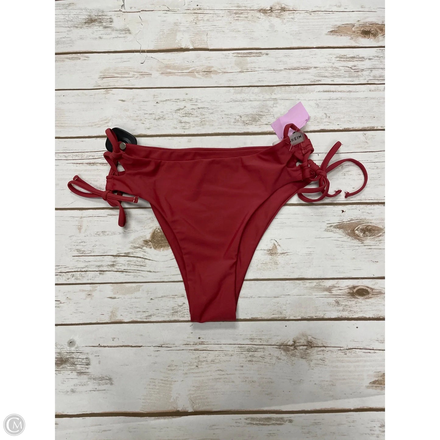 Swimsuit 2pc By Shein In Red, Size: S