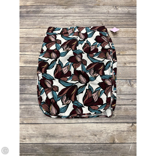 Skirt Midi By Loft In Multi-colored, Size: 2