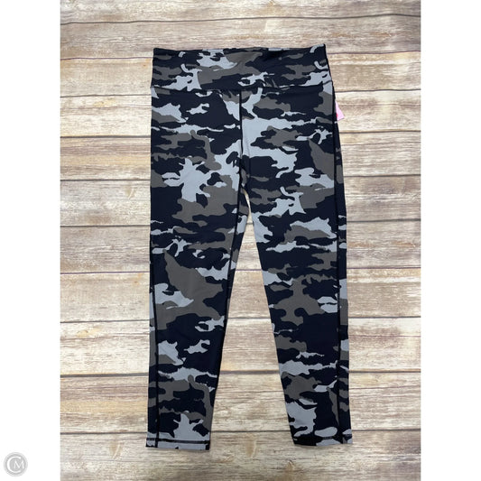 Athletic Leggings By Mono B In Camouflage Print, Size: 2x