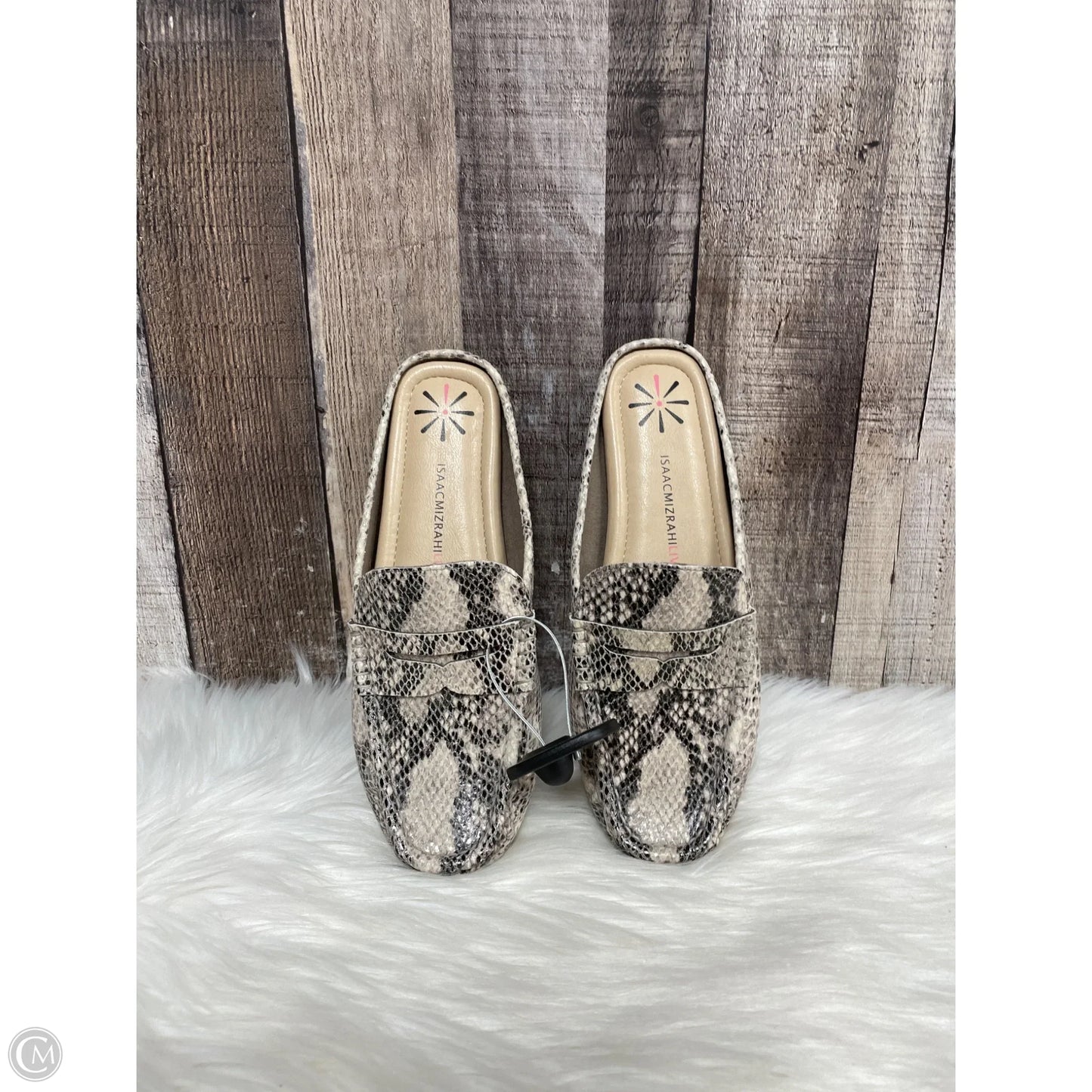 Shoes Flats By Isaac Mizrahi Live Qvc In Snakeskin Print, Size: 6.5