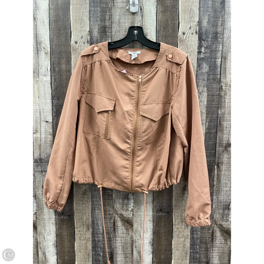 Jacket Other By Bar Iii In Brown, Size: L