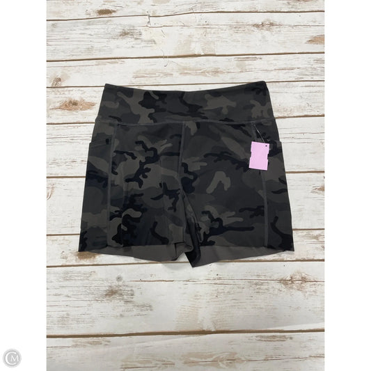 Athletic Shorts By Zyia In Camouflage Print, Size: L