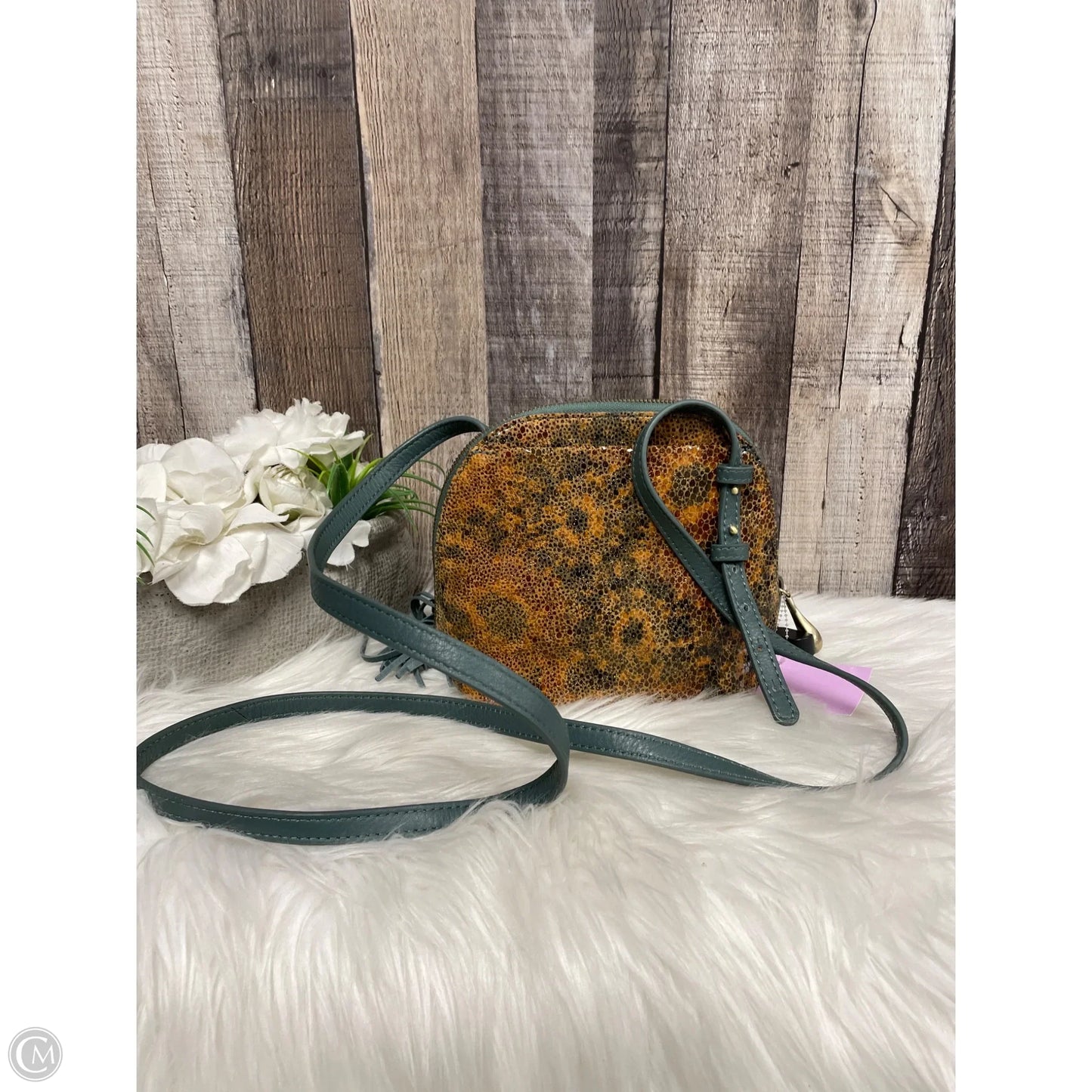 Crossbody Leather By Hobo Intl, Size: Medium