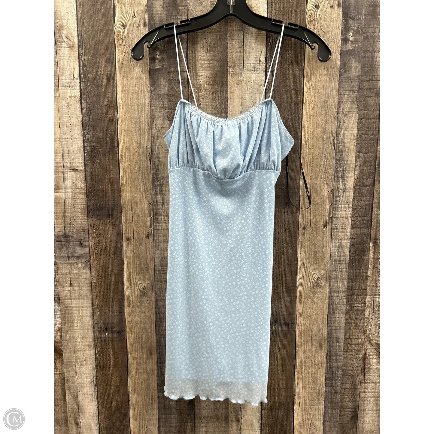 Dress Casual Midi By Forever 21 In Blue, Size: M