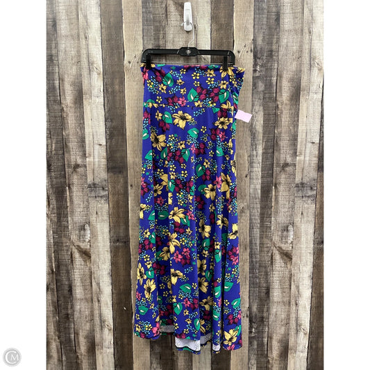 Skirt Maxi By Lularoe In Multi-colored, Size: M