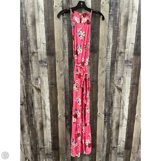 Dress Casual Maxi By Loft In Pink, Size: Xs