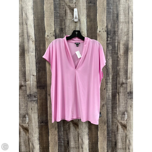Top Sleeveless By Buffalo David Bitton In Pink, Size: Xl