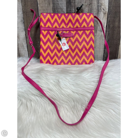 Crossbody Leather By Vera Bradley, Size: Medium