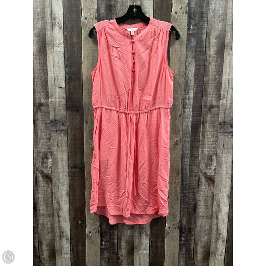 Dress Casual Short By Time And Tru In Coral, Size: M