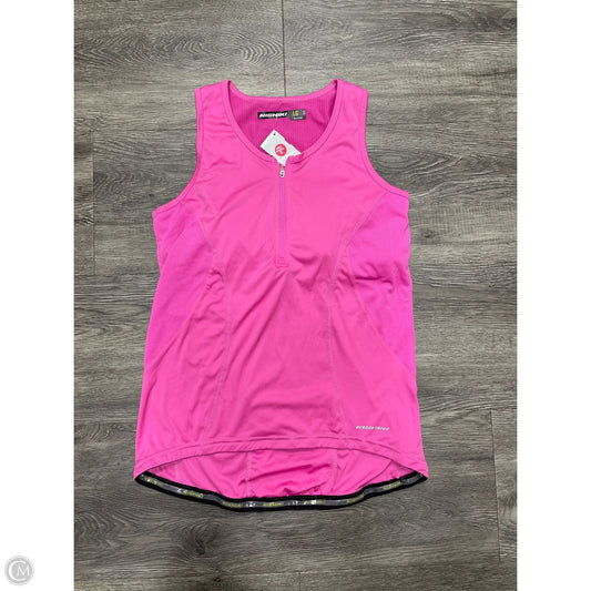Athletic Tank Top By Cme In Pink, Size: L