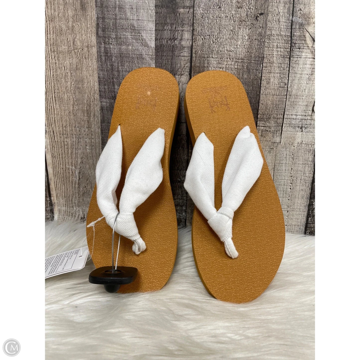 Sandals Flats By Cme In White, Size: 8