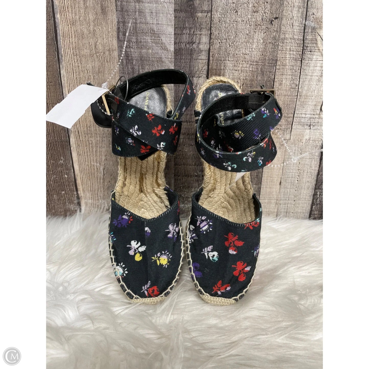 Shoes Designer By Diane Von Furstenberg In Black, Size: 8