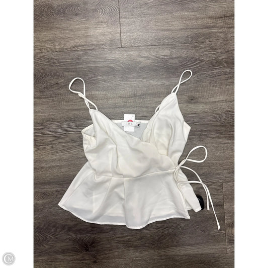 Top Sleeveless By Lush In White, Size: M
