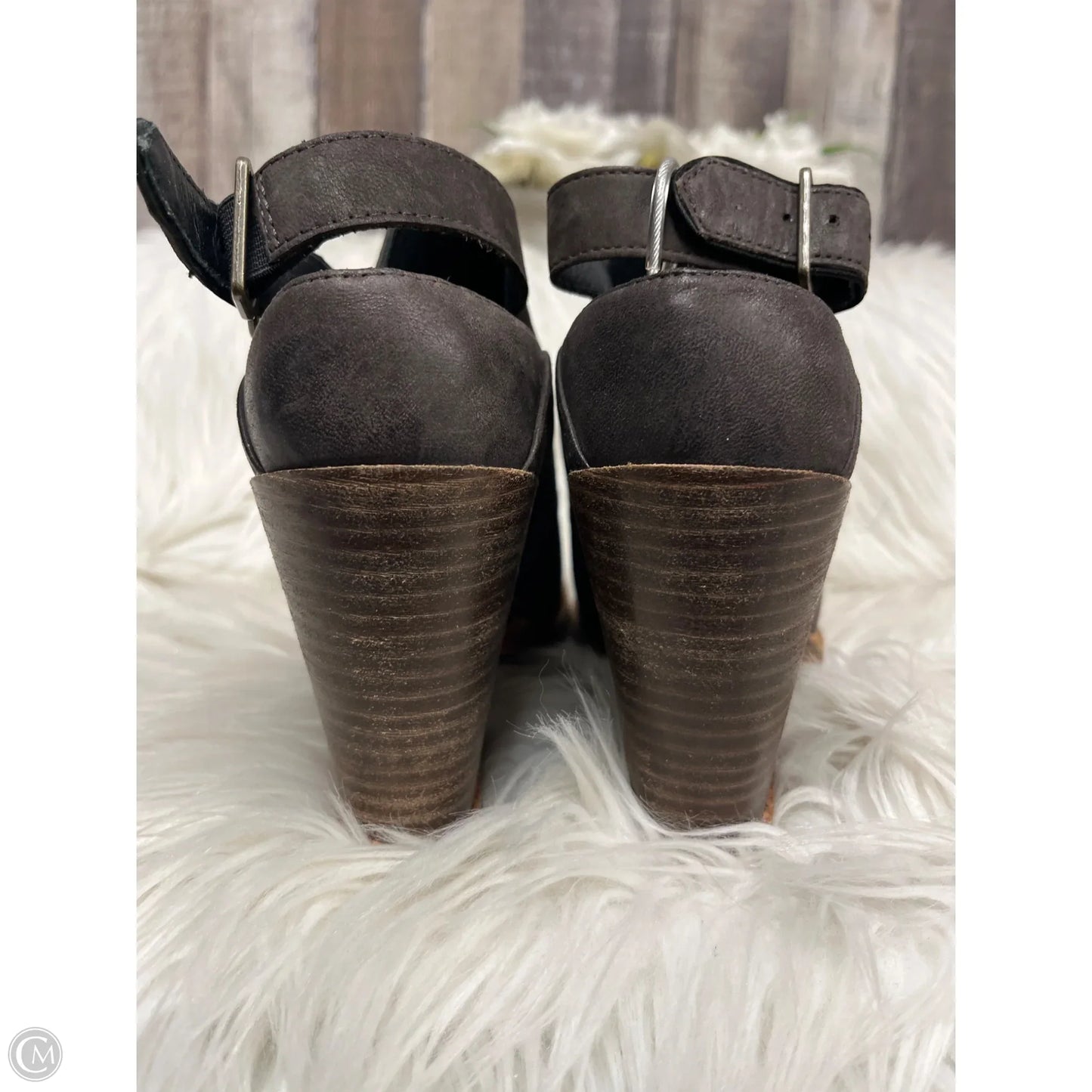 Shoes Heels Block By Timberland In Brown, Size: 7