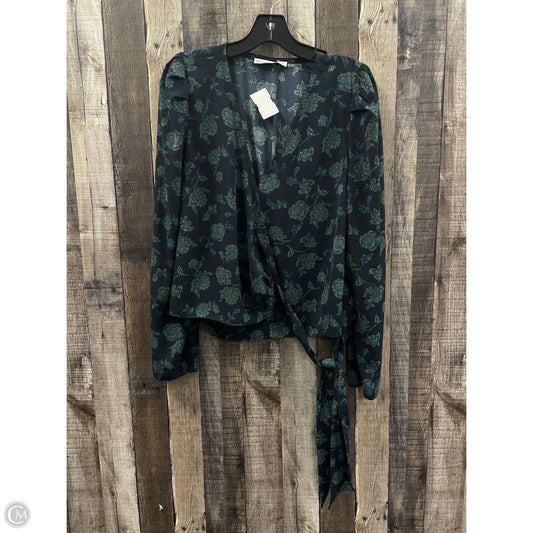 Top Long Sleeve By Abercrombie And Fitch In Multi-colored, Size: L