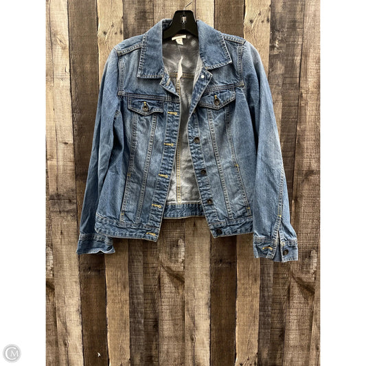 Jacket Denim By St Johns Bay In Blue Denim, Size: M