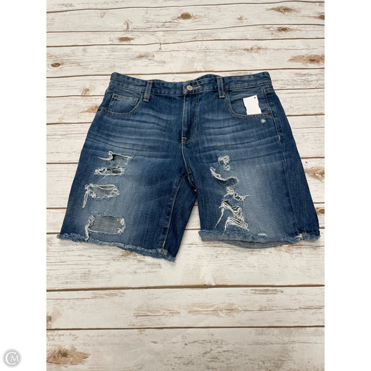 Shorts By Mossimo In Blue Denim, Size: 8