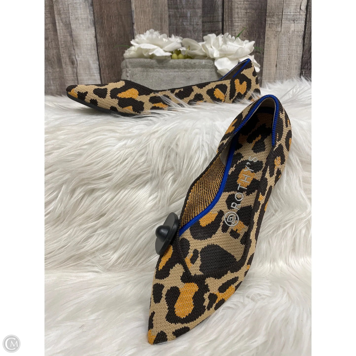 Shoes Flats By Rothys In Animal Print, Size: 8.5
