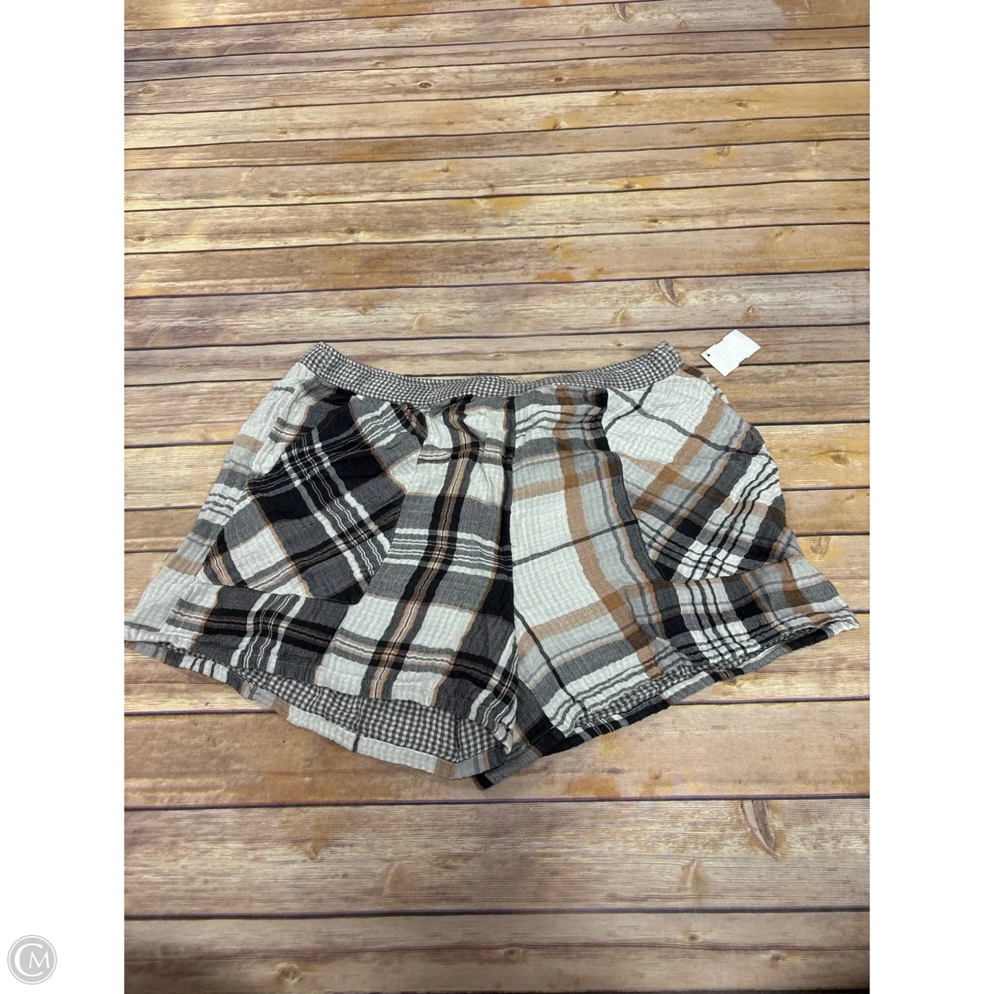Shorts By Aerie In Plaid Pattern, Size: L