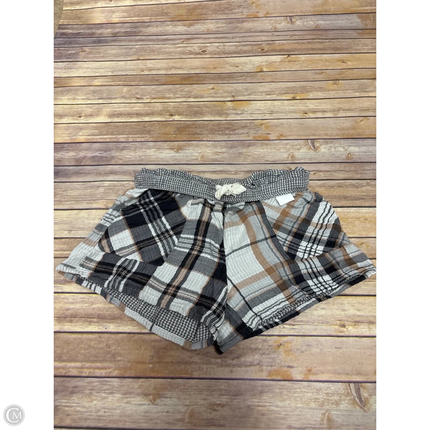 Shorts By Aerie In Plaid Pattern, Size: L