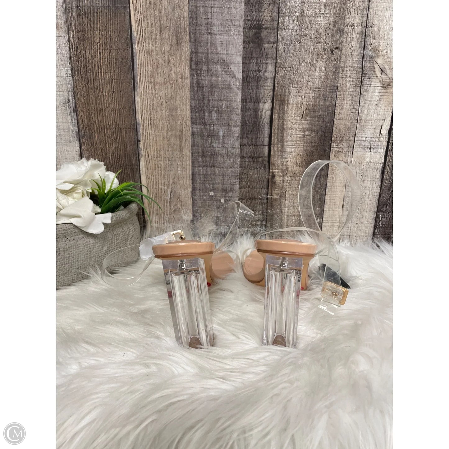 Shoes Heels Block By Cmf In Pink, Size: 9.5