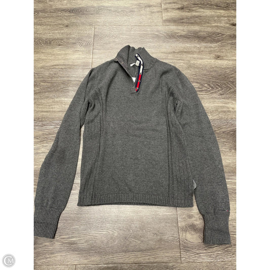 Sweater By Tommy Hilfiger In Grey, Size: M