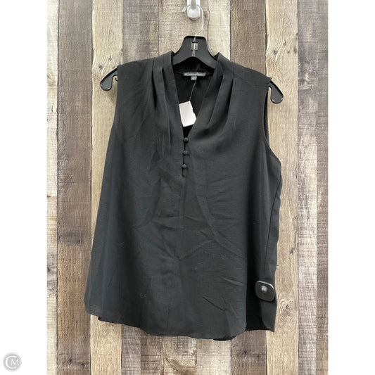 Top Sleeveless By Adrianna Papell In Black, Size: S
