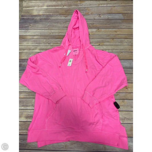 Sweatshirt Hoodie By Aerie In Pink, Size: M