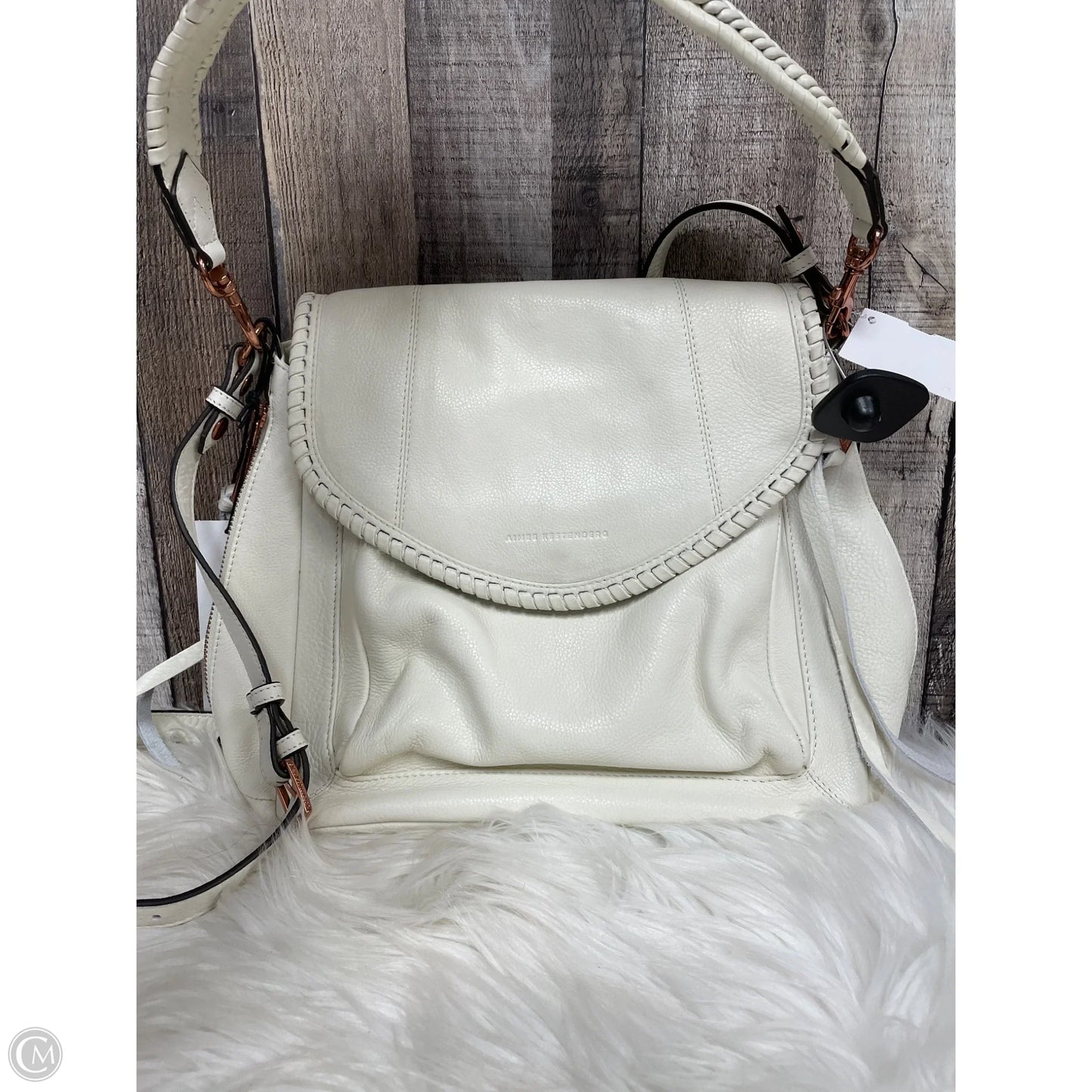 Crossbody Leather By Aimee Kestenberg, Size: Large