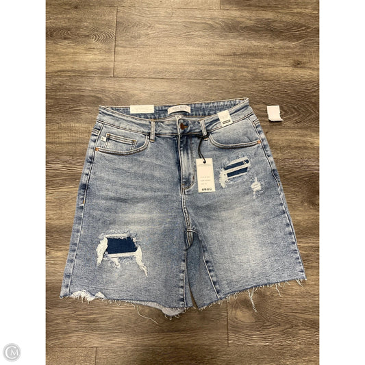Shorts By Judy Blue In Blue Denim, Size: 1x