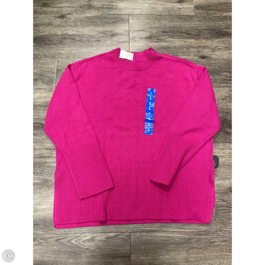 Sweater By Gap In Pink, Size: L