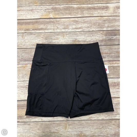 Athletic Shorts By Catherine Malandrino In Black, Size: 1x