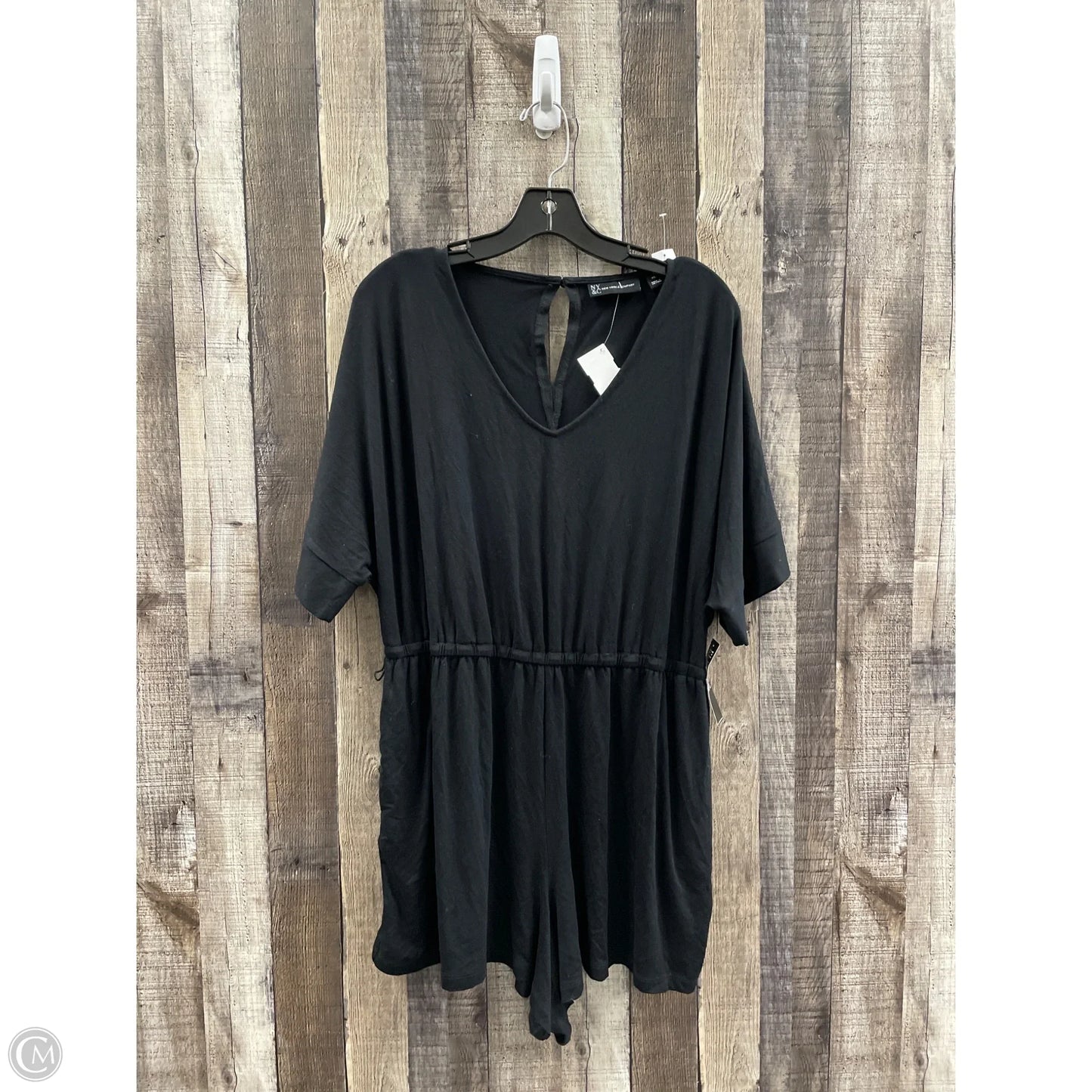 Romper By New York And Co In Black, Size: Xl