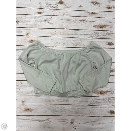 Sweatshirt Crewneck By Guess In Green, Size: Xl