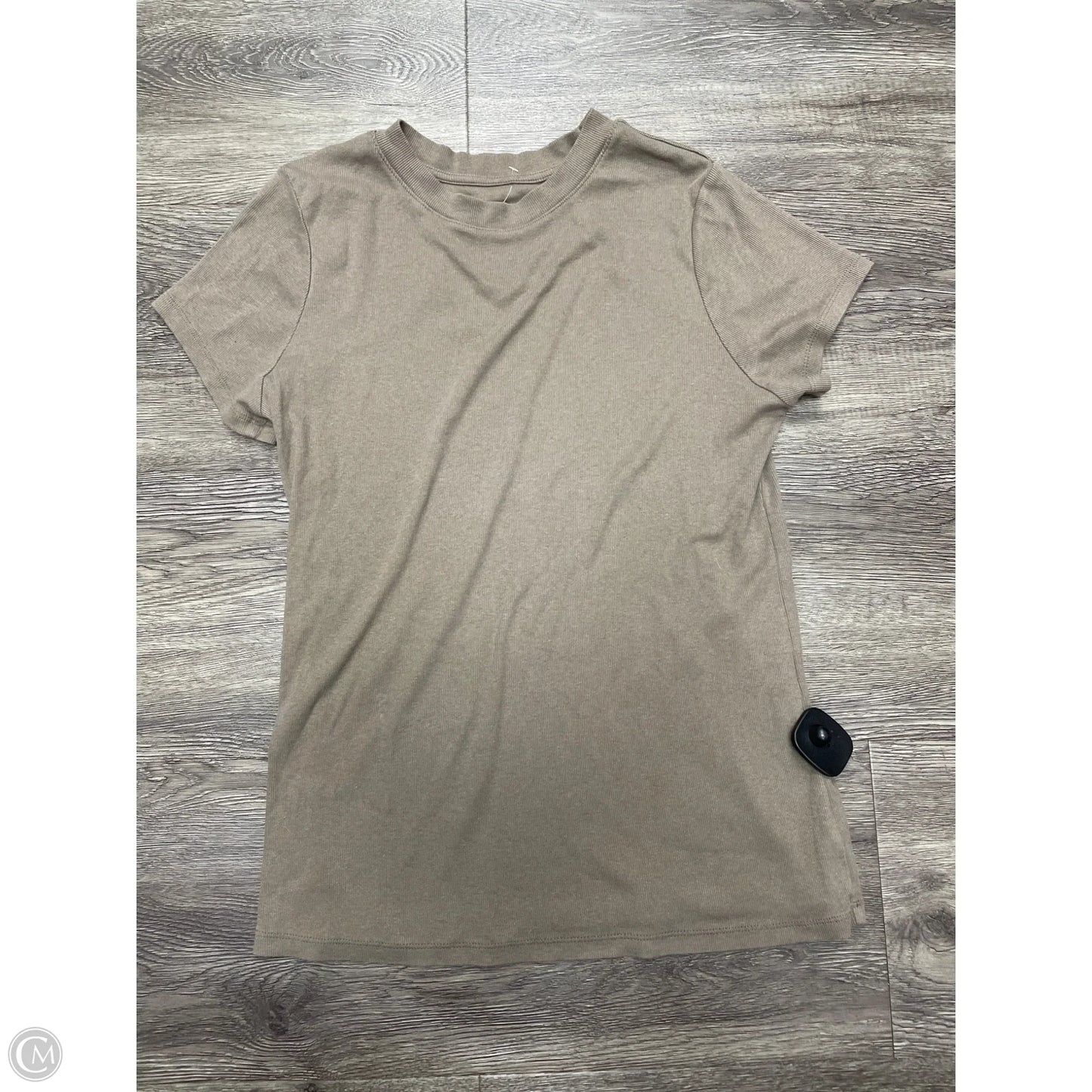 Top Short Sleeve Basic By A New Day In Brown, Size: Xxl
