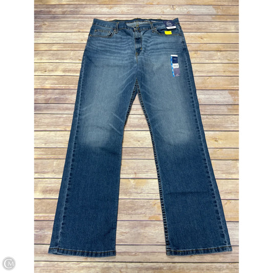 Jeans Boot Cut By George In Blue Denim, Size: 22