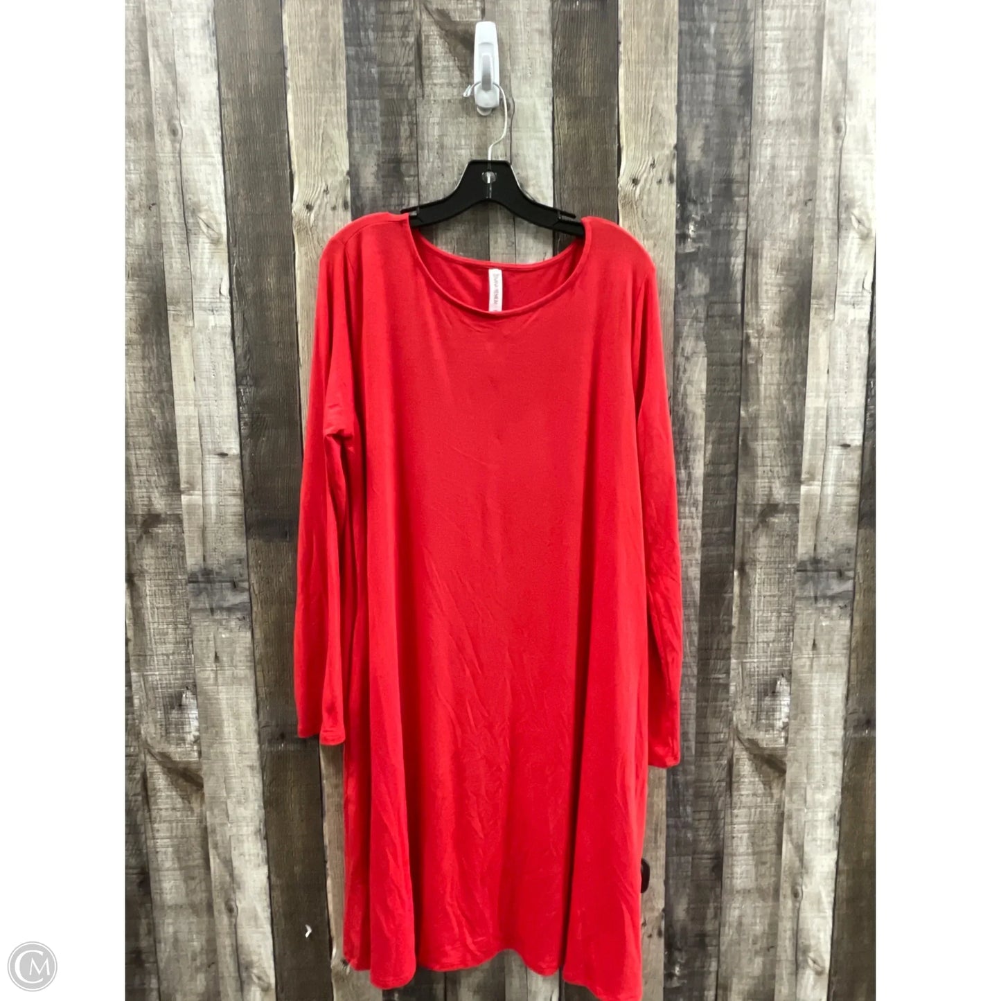 Cardigan By Zenana Outfitters In Red, Size: 2x