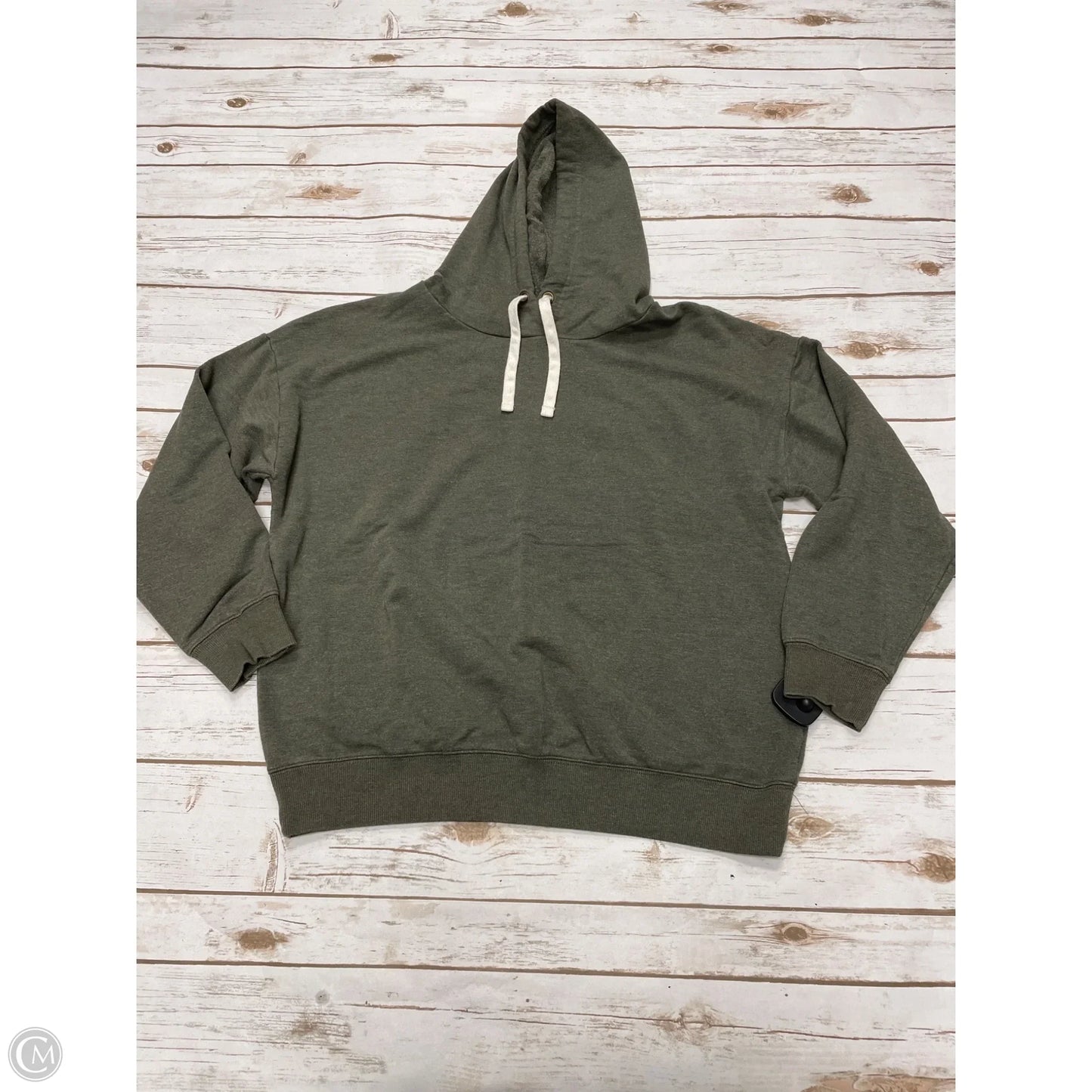 Sweatshirt Hoodie By Buffalo David Bitton In Green, Size: L