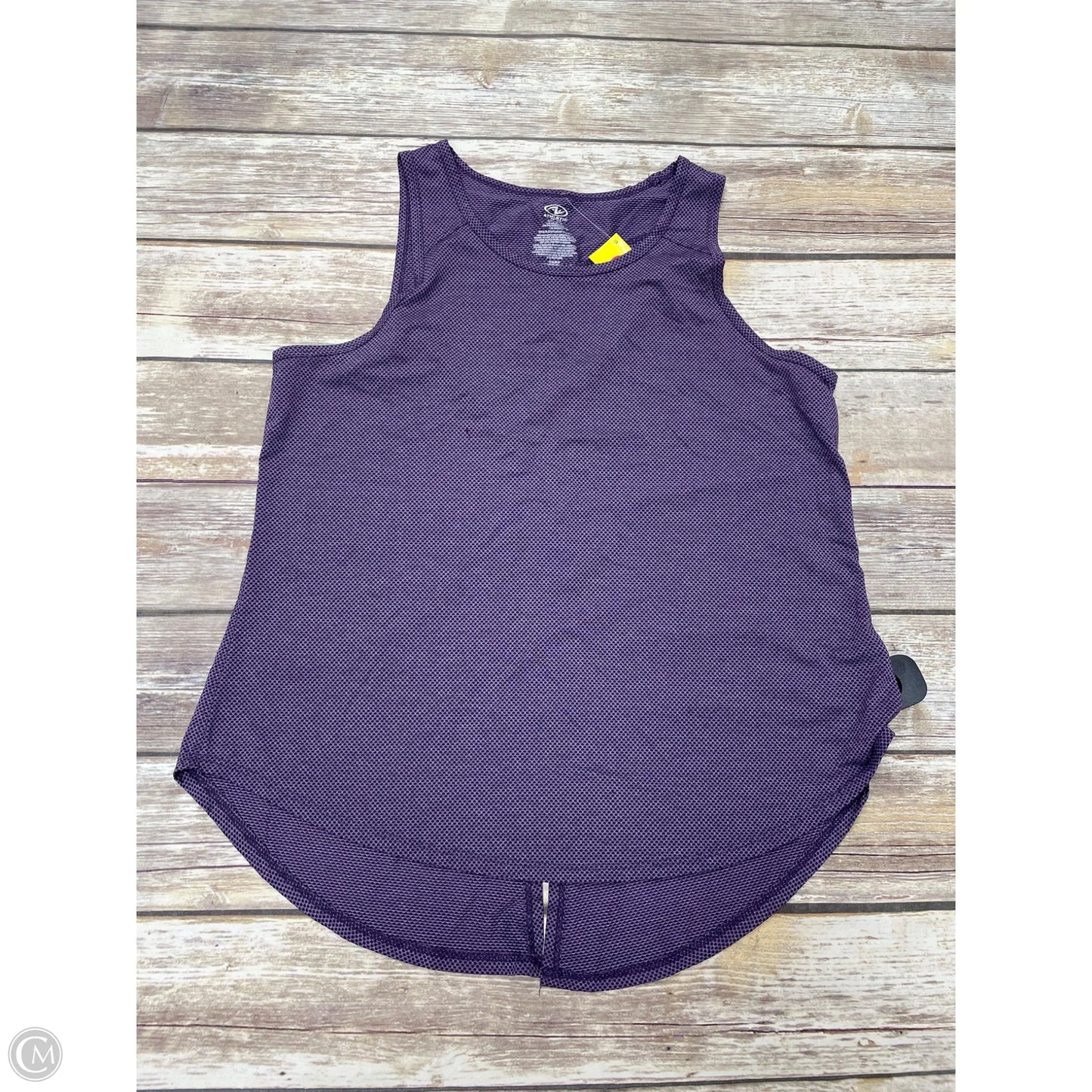 Athletic Tank Top By Athletic Works In Purple, Size: L