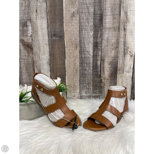 Sandals Flats By Franco Sarto In Brown, Size: 6