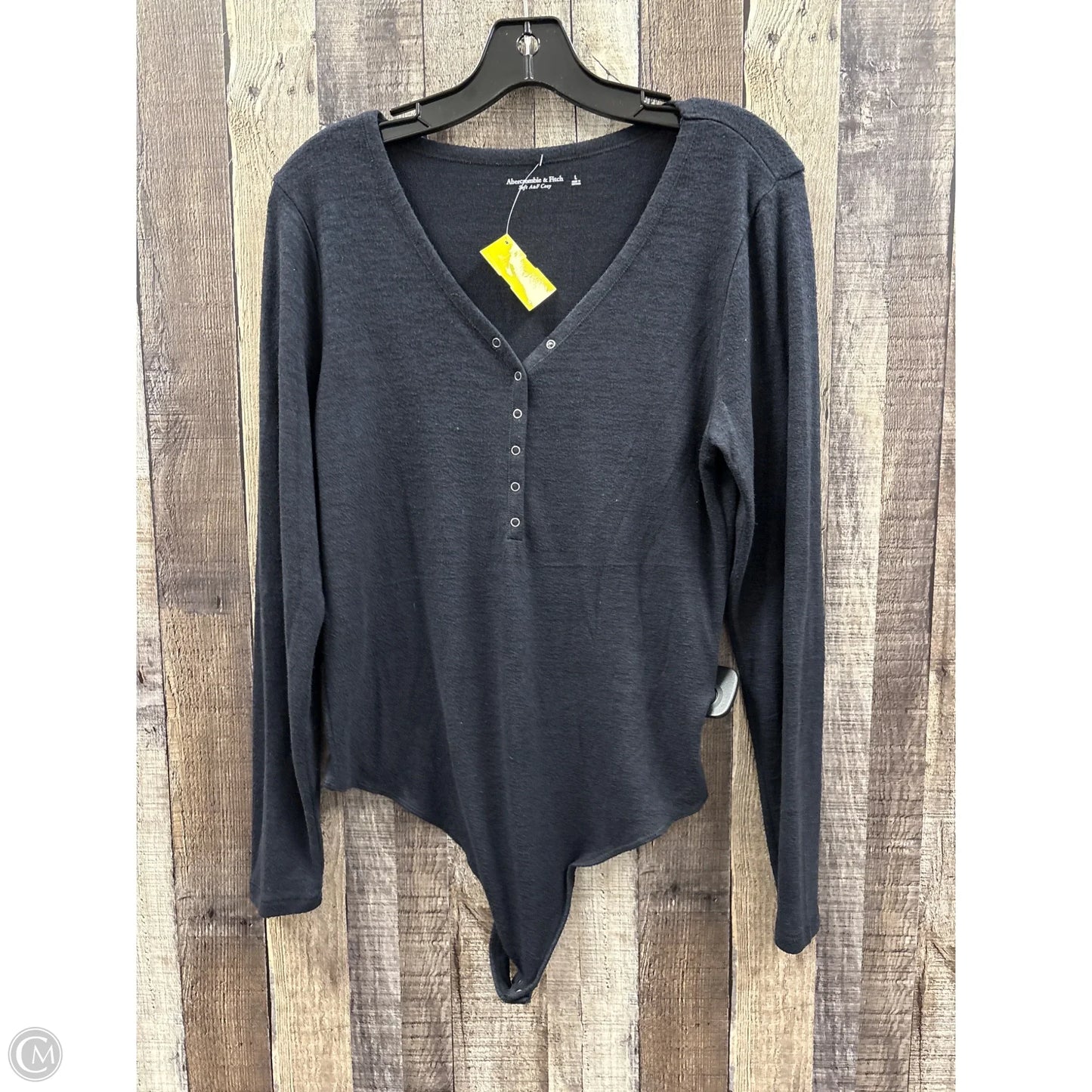 Bodysuit By Abercrombie And Fitch In Black, Size: L