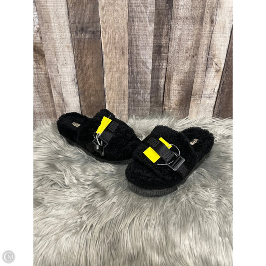 Sandals Designer By Ugg In Black, Size: 9
