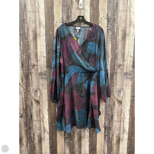 Dress Party Midi By Ava & Viv In Multi-colored, Size: 1x