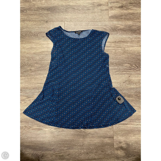 Top Sleeveless By Roz And Ali In Blue, Size: M